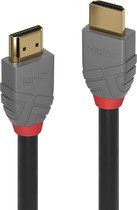 HDMI Cable LINDY 36961 Black 50 cm Black/Grey