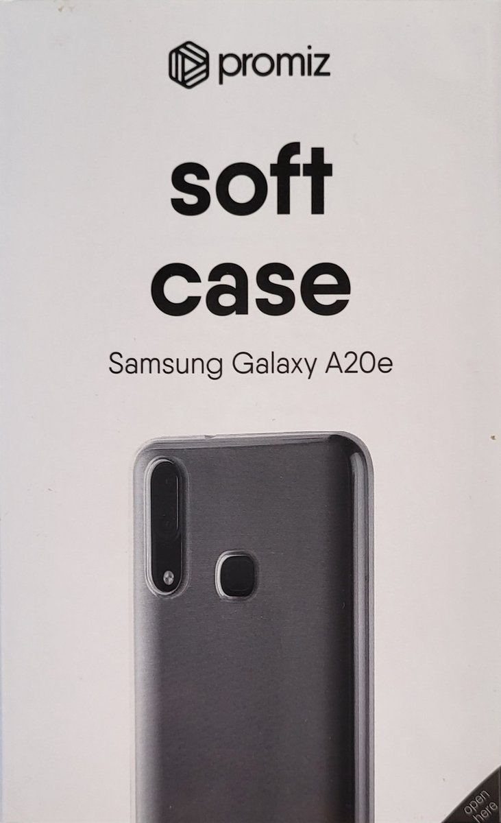 Promiz Samsung Galaxy A20e Soft Case Transparant