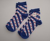 twee paar Fryslân / Friesland / Friese vlag sokken