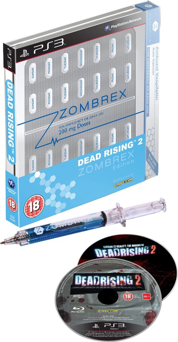 Capcom Dead Rising 2: Steel Book Edition, PS3 Engels, Italiaans PlayStation 3