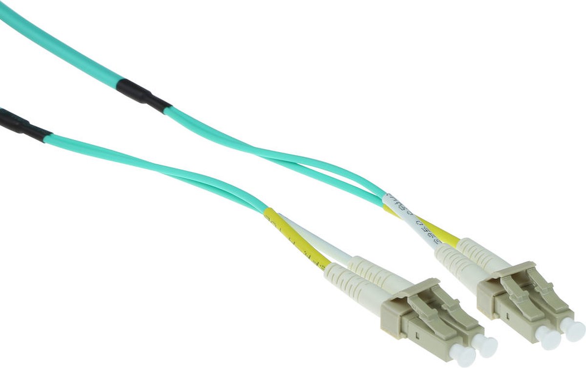 ACT RL5101 Glasvezel Patchkabel Duplex Ruggedized - LC/LC 50/125µm OM3 - 10 meter