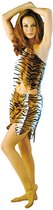 Déguisements Femme - Jungle - Déguisement Tigre - Imprimé Tigre - Taille Unique
