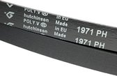 Hutchinson Poly-V-snaar 1971 PH7 T76289AC, T86590IH 1366033007