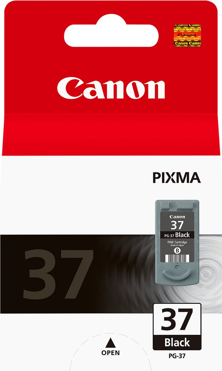 Canon PG-37BK zwarte inktcartridge