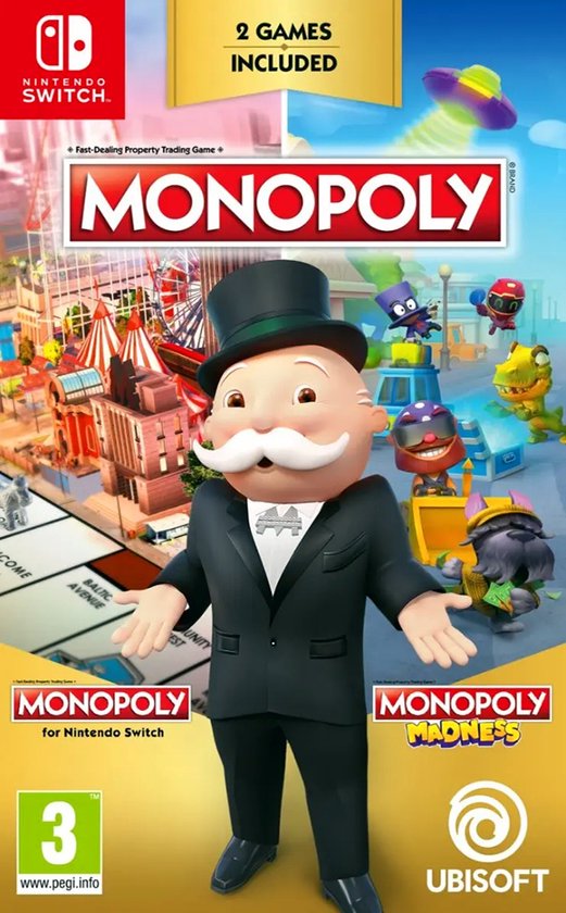 Ubisoft Monopoly + Monopoly Madness Standaard Meertalig Nintendo Switch