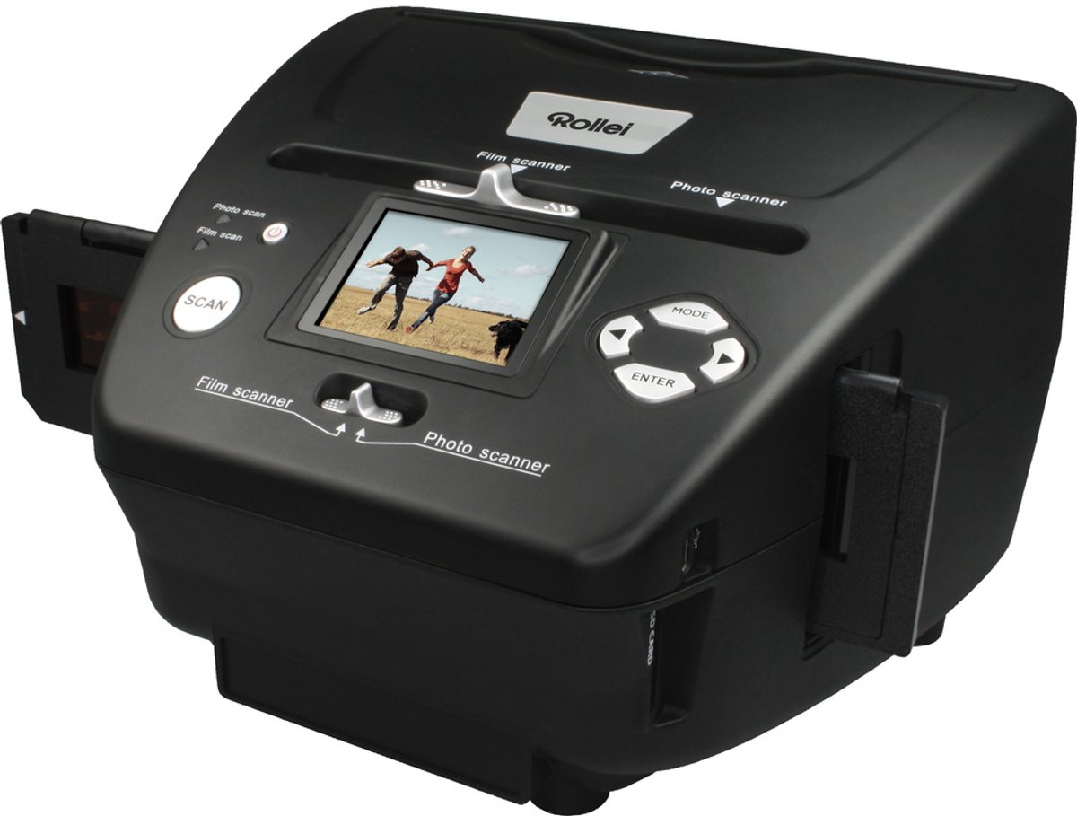 Rollei 3in1foto-/diafilm-scanner, 6,1 cm (2,4 inch) display PDF-S240