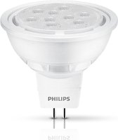 Doos 5 stuks Philips LED MR16 4.4W/827 36º 12Vac 345lm Niet dimbaar Ø5cm