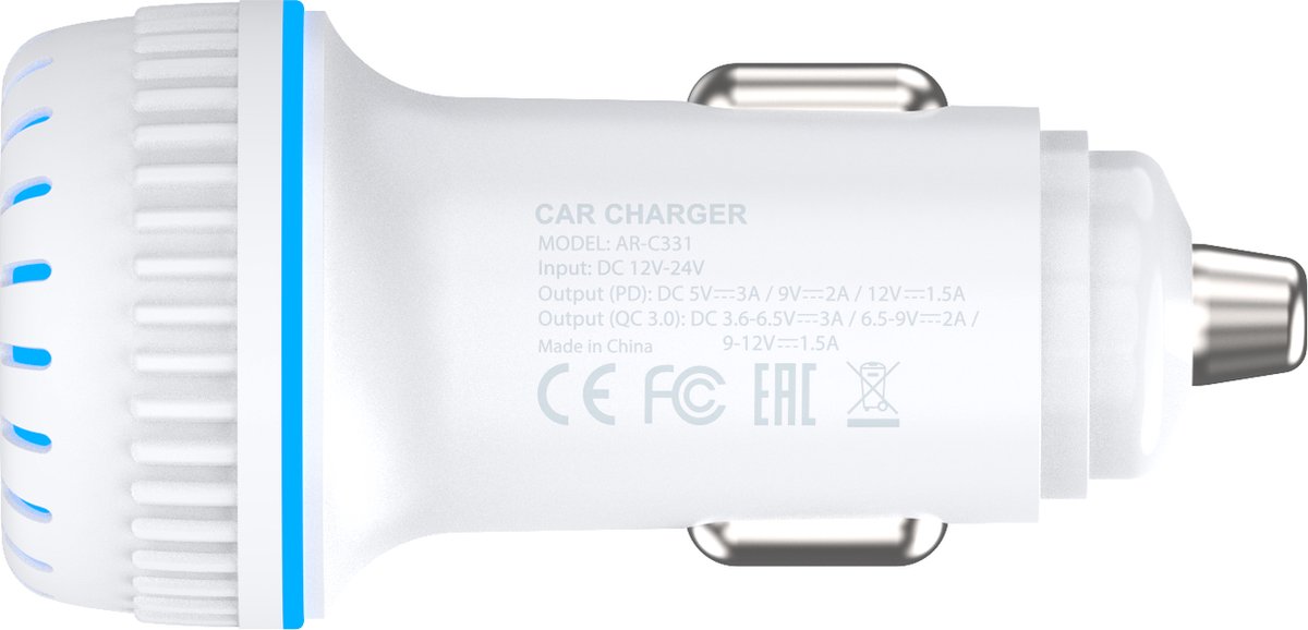 ᐅ • Auto Snellader Samsung USB-C - 2 Ampere 100 CM - Origineel - Zwart - Blister | Eenvoudig bij