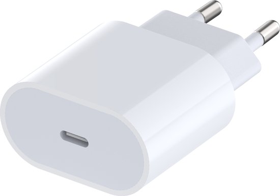 verdund Worstelen Daarbij USB-C Adapter 20W - Voor Apple, Samsung en andere merken - Universeel -  Type C Oplader... | bol.com