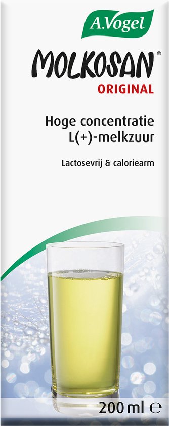 Foto: A vogel molkosan drank geconcentreerde melkwei lactosevrij caloriearm 200ml