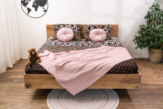Zwevend bed - Bed Mila - inclusief hoofdbord - 160 x 200