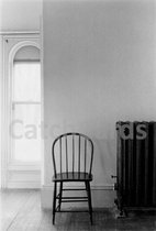 Eva Rubinstein - Arched Window and Chair - Vintage dubbele kaarten - Zwart-wit - Set van 10 kaarten met eco-katoen enveloppen