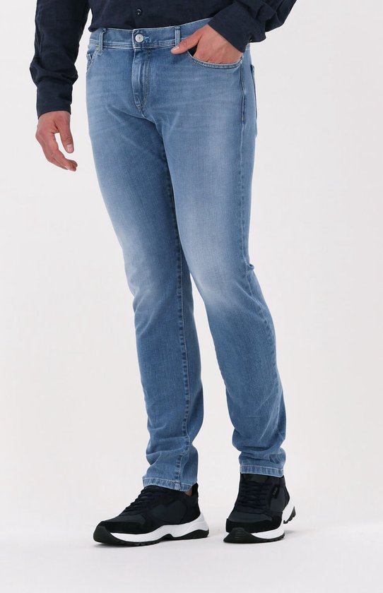 Alberto Slim Jeans Heren - Broek - Lichtblauw - Maat 33/36