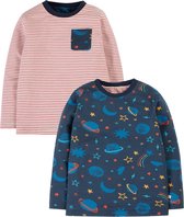 Frugi Raphie Reversible Top Shoot for the Stars Garçons T-Shirt - Taille 56