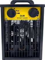 DULA - Elektrische kachel - 2000W - Profi verwarming