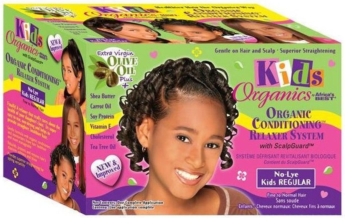 Africas Best Kids Organics Organic Conditioning Relaxer System