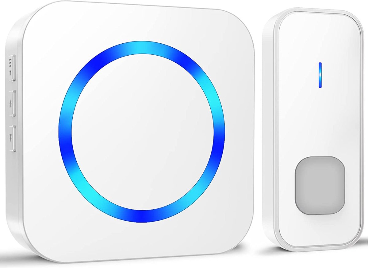 Deurbel - draadloze deurbel met ontvangers – wireless doorbell – duurzaam - eenvoudig te installeren