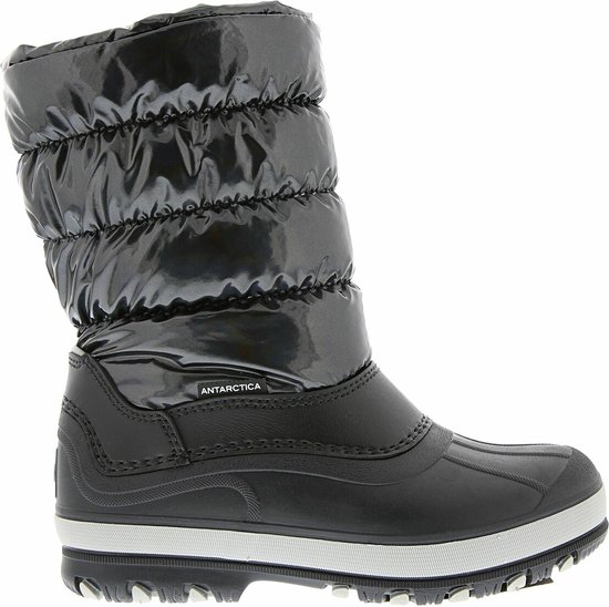 Antarctique - Bottes d'hiver avec fermeture éclair pour enfants - AN 1238 - Anthracite - taille 21-22EU