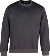 STØRVIK Torino Sweater Ronde Hals - 4 Seizoenen - Heren - Maat XL - Antraciet