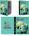 Afbeelding van het spelletje Verzamelmap geschikt voor Pokémon - Plek voor 240 kaarten - 4 pocket dubbelzijdig - A5 - Bulbasaur