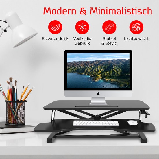 Dynaseat Zit sta bureau verhoger - Voor werkplek - Bol