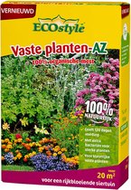 ECOstyle Vaste Planten-AZ Organische Plantenvoeding - Meststof voor 120 dagen - Kleurrijke Vaste Planten - Rijbloeiende Siertuin - Voor 20 M² - 1,6 KG