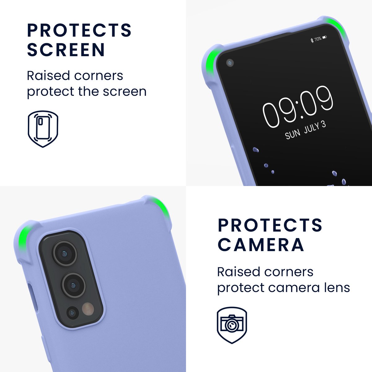 kwmobile Cover for OnePlus Nord 2 5G Case