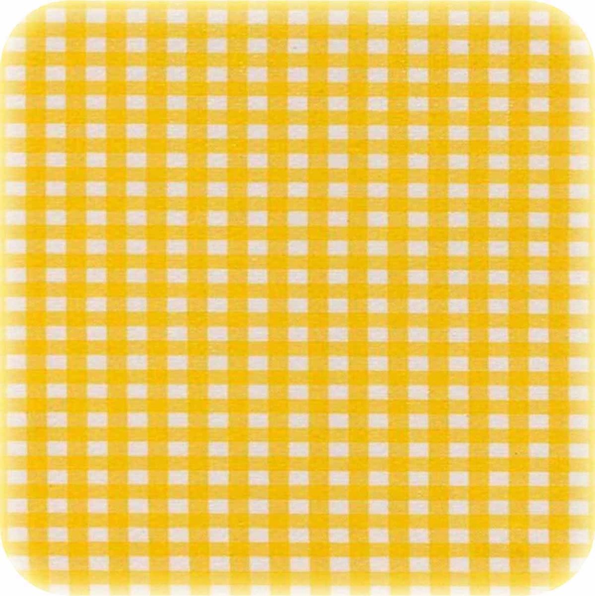 Mexicaans Tafelzeil Ruitje - 120 x 180 cm - Geel