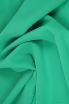 15 meter chiffon stof - Turquoise - 100% polyester