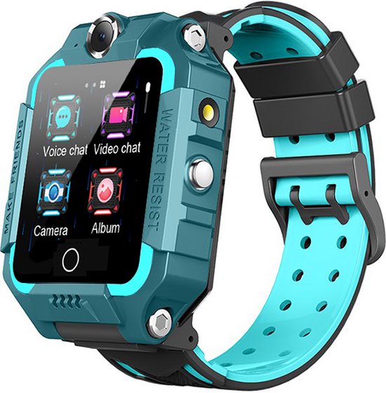 Smartwatch-Trends T10G - 4G Smartwatch Kinderen - GPS Tracker - Videobellen - WIFI - Groen
