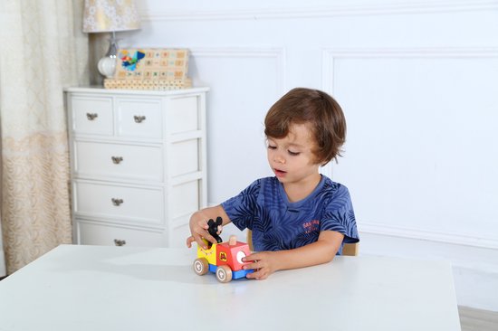 Disney Mickey Mouse Houten Speelgoed Trein TY633 van Disney — afbeelding 4