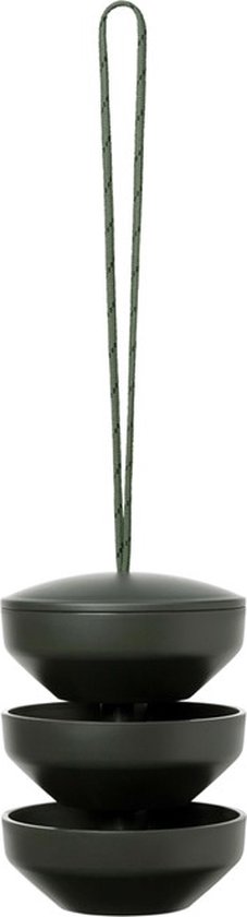 Station alimentaire Rosendahl Ro Birds modèle suspendu H17,5cm vert