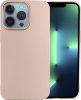 Shieldcase geschikt voor Apple iPhone 14 Pro Max ultra thin case - rosé goud - Dun hoesje - Ultra dunne case - Backcover hoesje - Shockproof dun hoesje iPhone