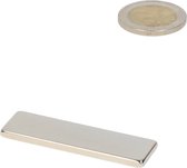 Bloc aimanté 50 x 15 x 3 mm, N45