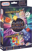 Dobbelspellen 2in1 (Rainbow Dice & Play and Repeat)