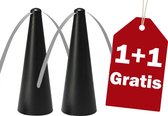 go2goshop Vliegen Verjager voor op Tafel – Vliegen Bestrijding - Vliegenverjager - Fly fan – flyfan - 1+1