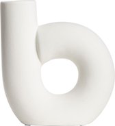 Gusta - Vase - Forme b - Blanc cassé - 14,4x5,2x15,4cm