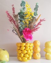 Citroen vaas Mini - Fruit vaas - All Lemons - Des Pots - Citroenvaas