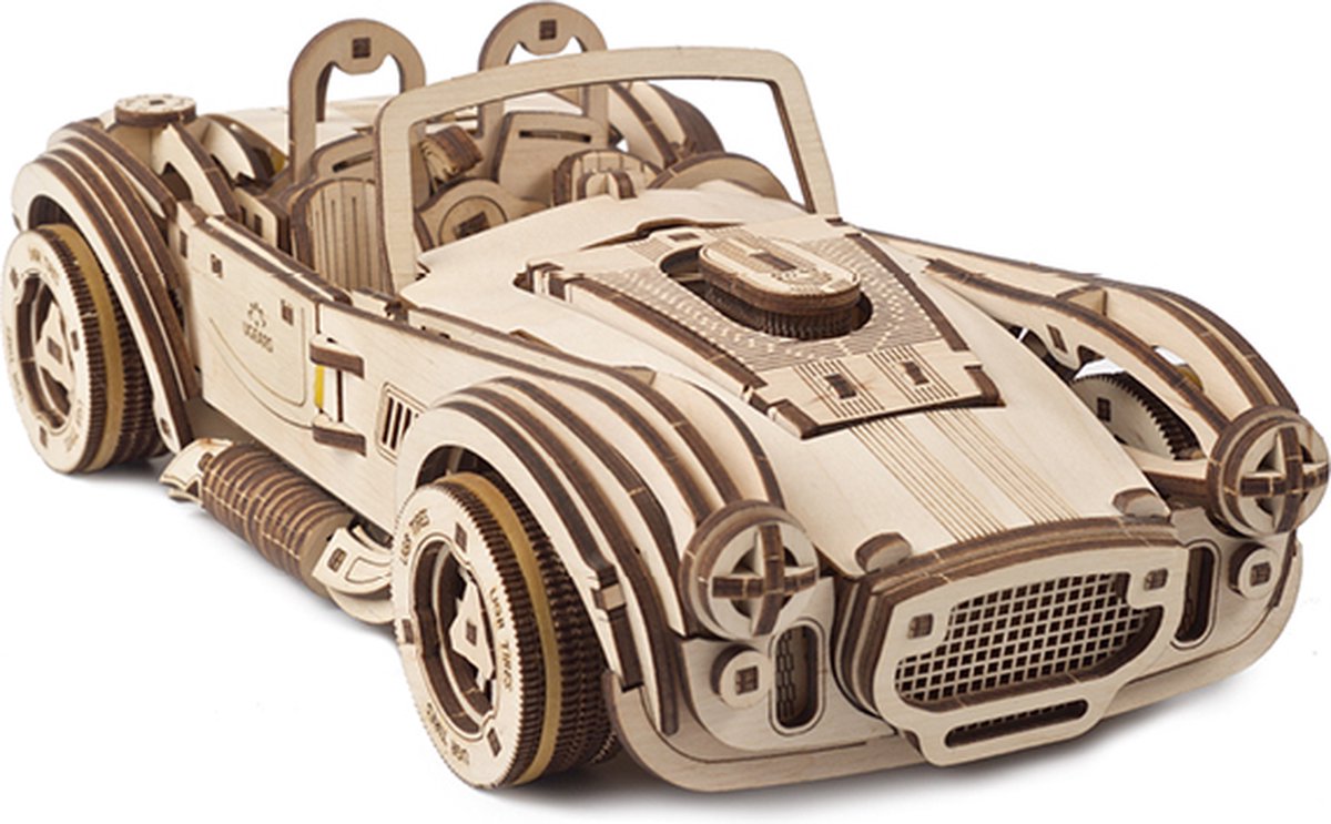 UGears Cobra Racing Car 3D-puzzel 370 stuk(s) Voertuigen | bol.com
