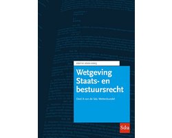 Educatieve wettenverzameling - Sdu Wettenbundel Staats- en Bestuursrecht 2022-2023