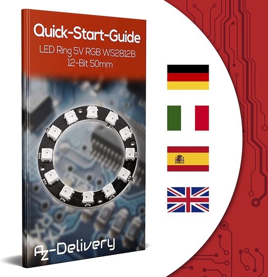 AZDelivery 5x Mini Verkeerslicht Module – 8mm LED's Rood-geel-groen, 3.3-5V, Compatibel Met Arduino En Raspberry Pi, Incl. E-book 3 miniatura