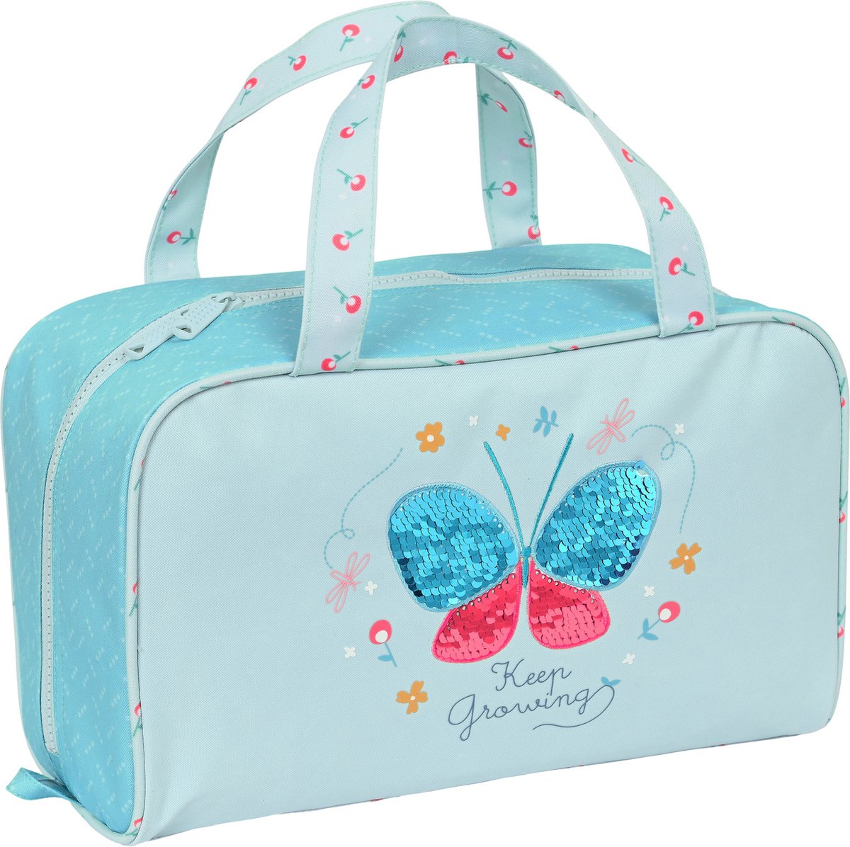 BlackFit8 Toilettas Vlinder - 31 x 19 x 14 cm - Polyester