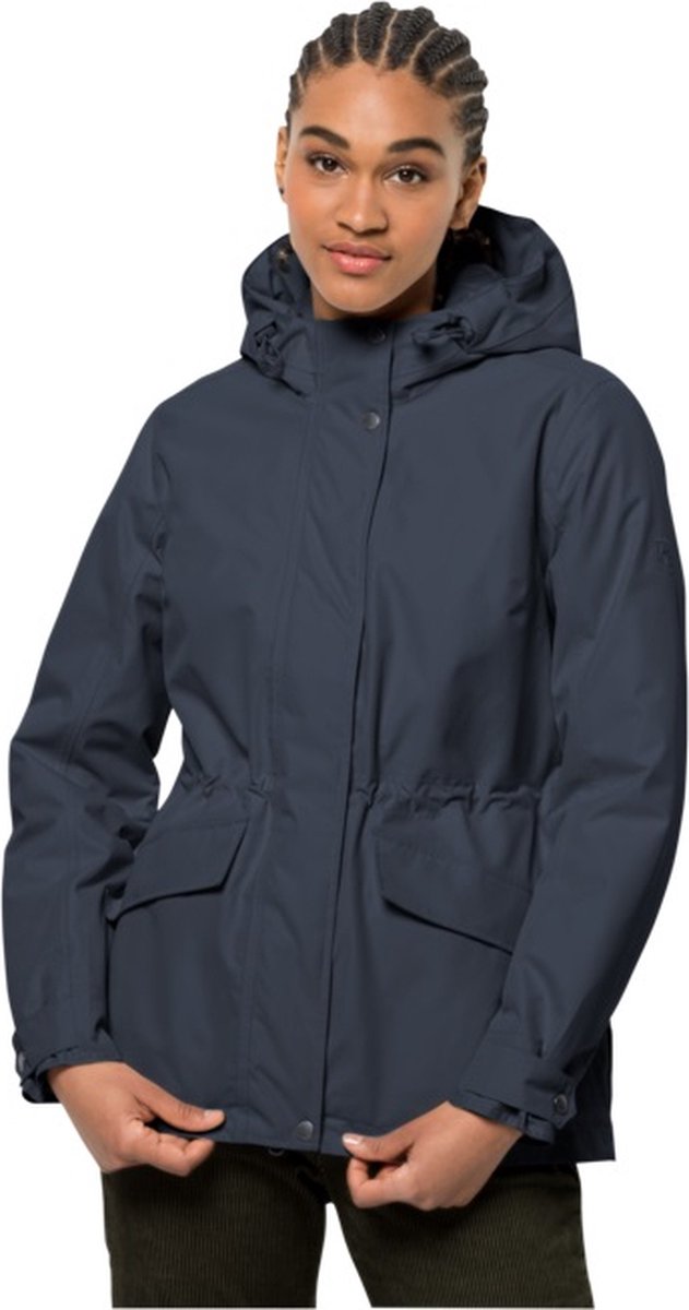Jack Wolfskin Lake Louise Jacket Women Outdoorjas Dames Blauw