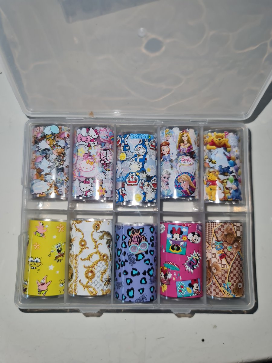 Goedkoopste Nagelfolie- transferfolie- nageldecoratie- nailart