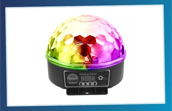 EFFETS DISCO Magic Blue Ball Importante Boule Lumineuse Lampe