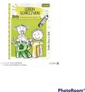 Kinderboek leren schrijven oefenboek met stickers 5-6 jaar