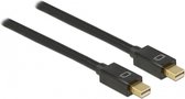Bol.com Mini DisplayPort kabel - versie 1.2 (4K 60 Hz) / zwart - 1 meter aanbieding