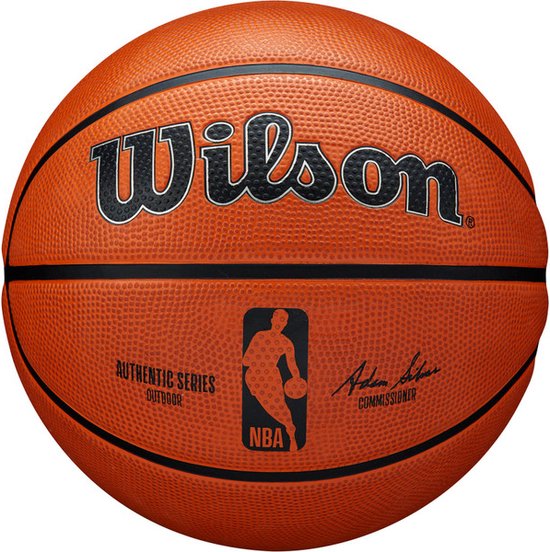 Honderd jaar binnen Kapitein Brie Wilson NBA Authentic Series Outdoor - basketbal - bruin | bol.com
