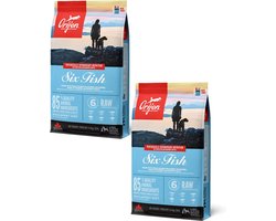 Orijen 6 Fish Dog - Hondenvoer - 2 x 11.4 kg