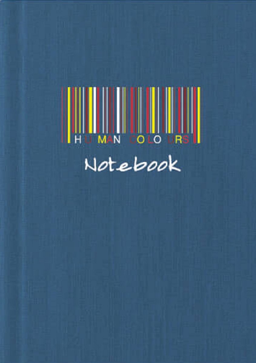 Peleman - Creative Notebook – Human Colours, Kashmir – 14,8 x 21 cm (A5) – blauw
